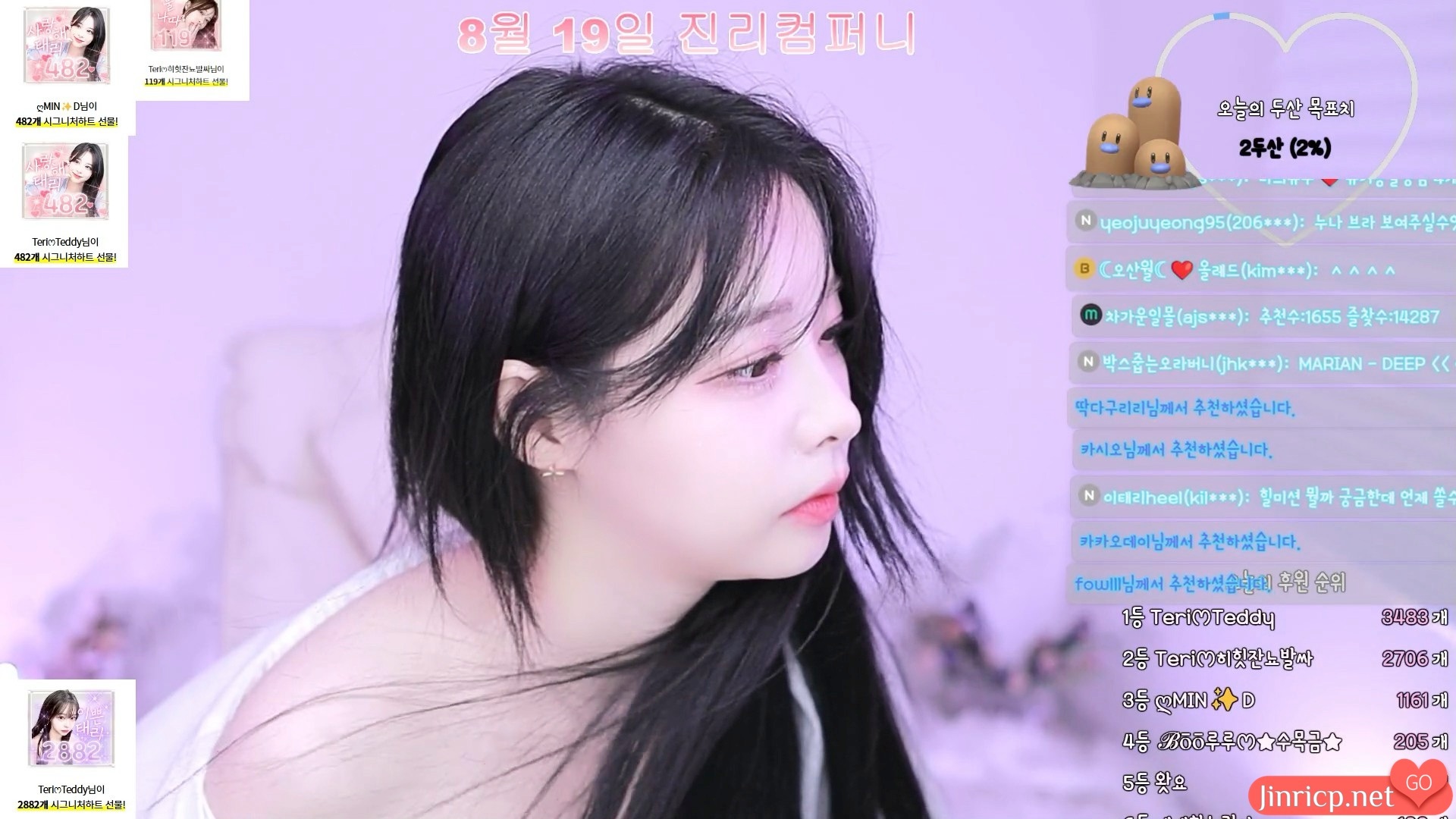 棉花 이태리ෆ naras2 – 个人直播秀（20240815）[1V/5.17G]-JIN
