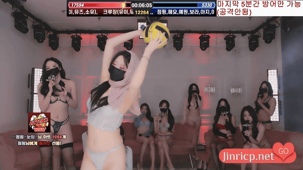 All-in Crew S4E5 性感小姐 第4季 第5期 躲避球生存战 中韩简繁字幕-JIN