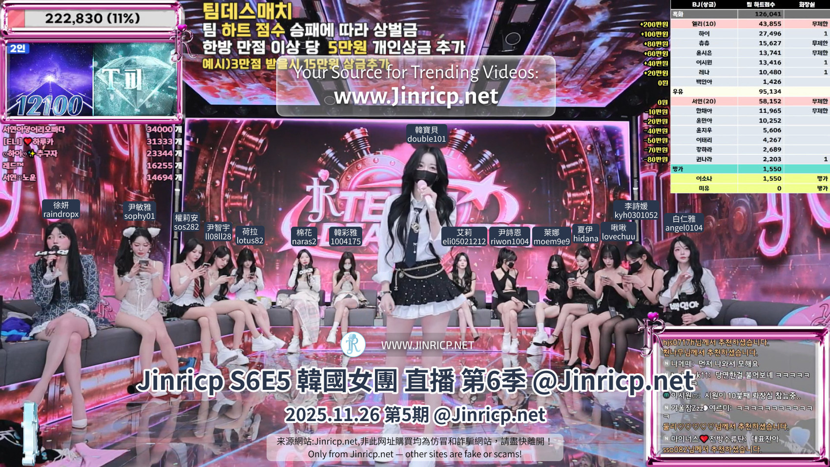 Jinricp S6E5 第六季 第5期 死亡团队赛 中英韩简繁字幕-JIN Jinricp S6E5 第六季 第5期 死亡团队赛 中英韩简繁字幕-JIN