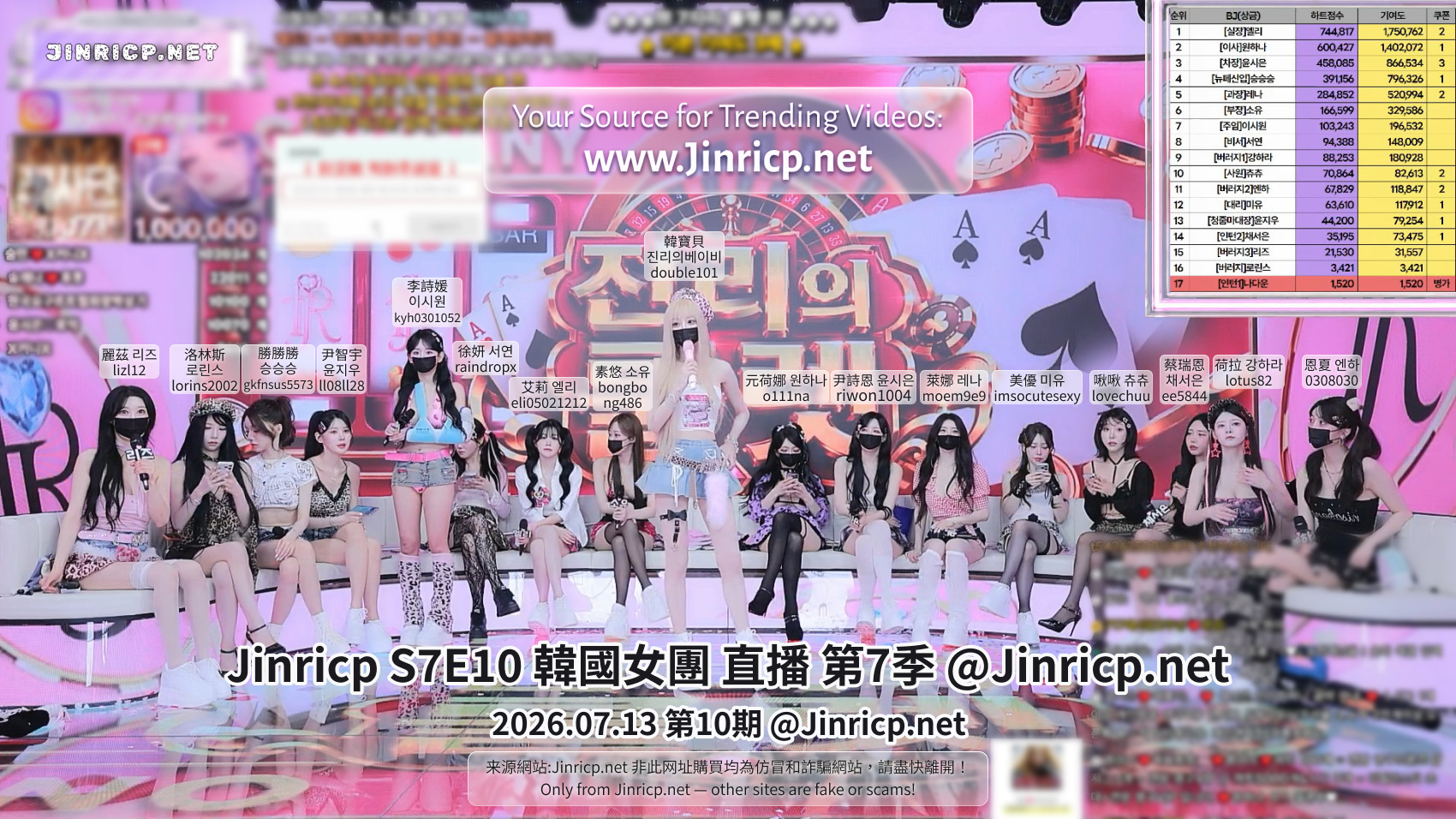 Jinricp S7E10 真理公司 第7季 第10期 贡献轮盘日 多国字幕-JIN